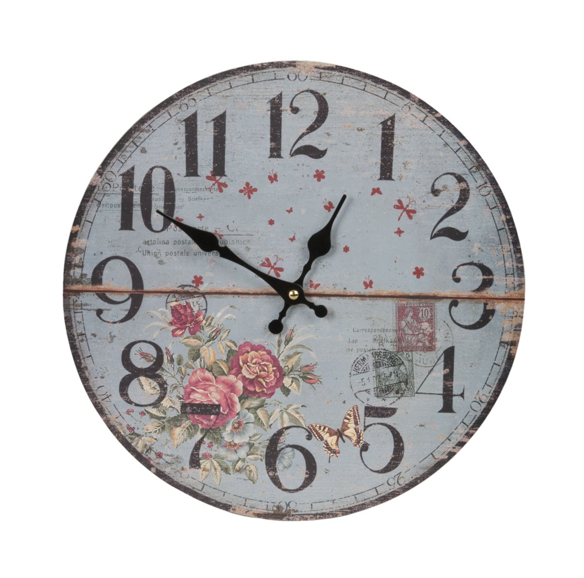 Часы в стиле Прованс настенные