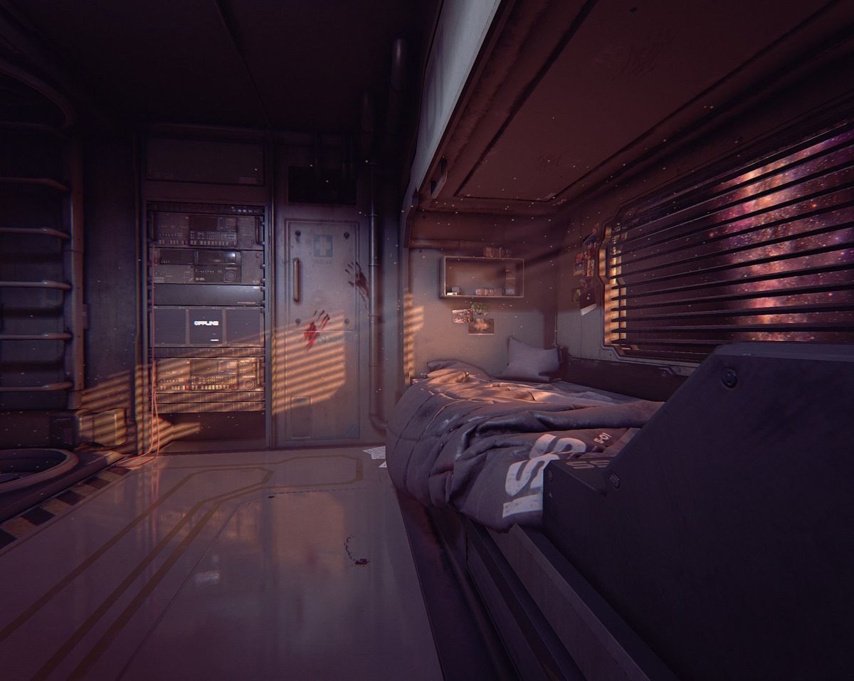 Sci Fi комната арт