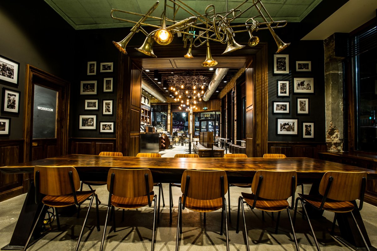 Интерьер кофейни