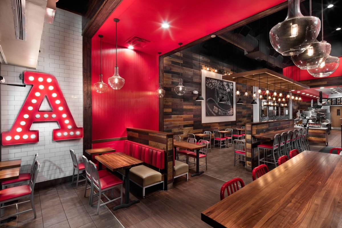 Стиль Кэжуал в интерьере кафе