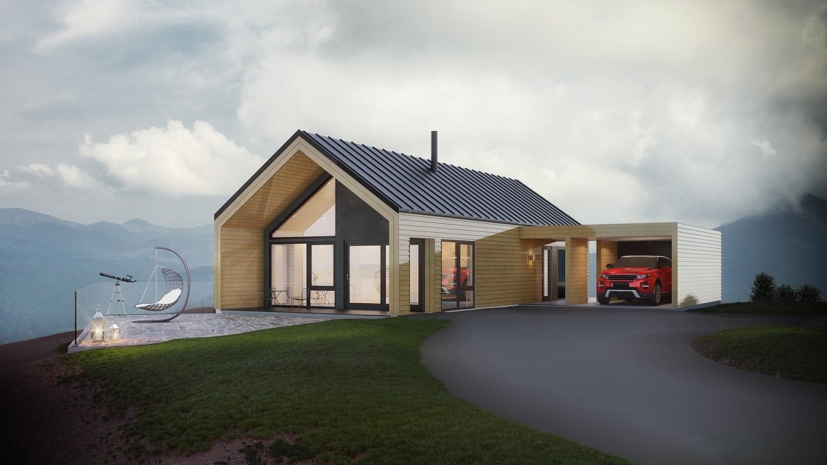 Норвежский дом барнхаус