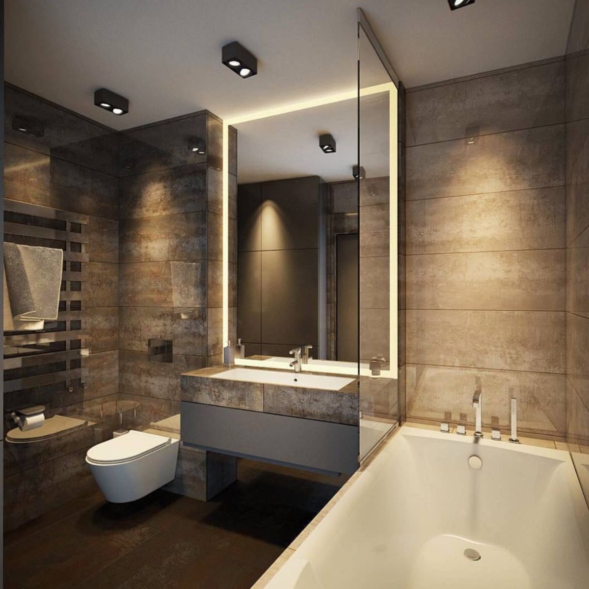 Ванна в европейском стиле