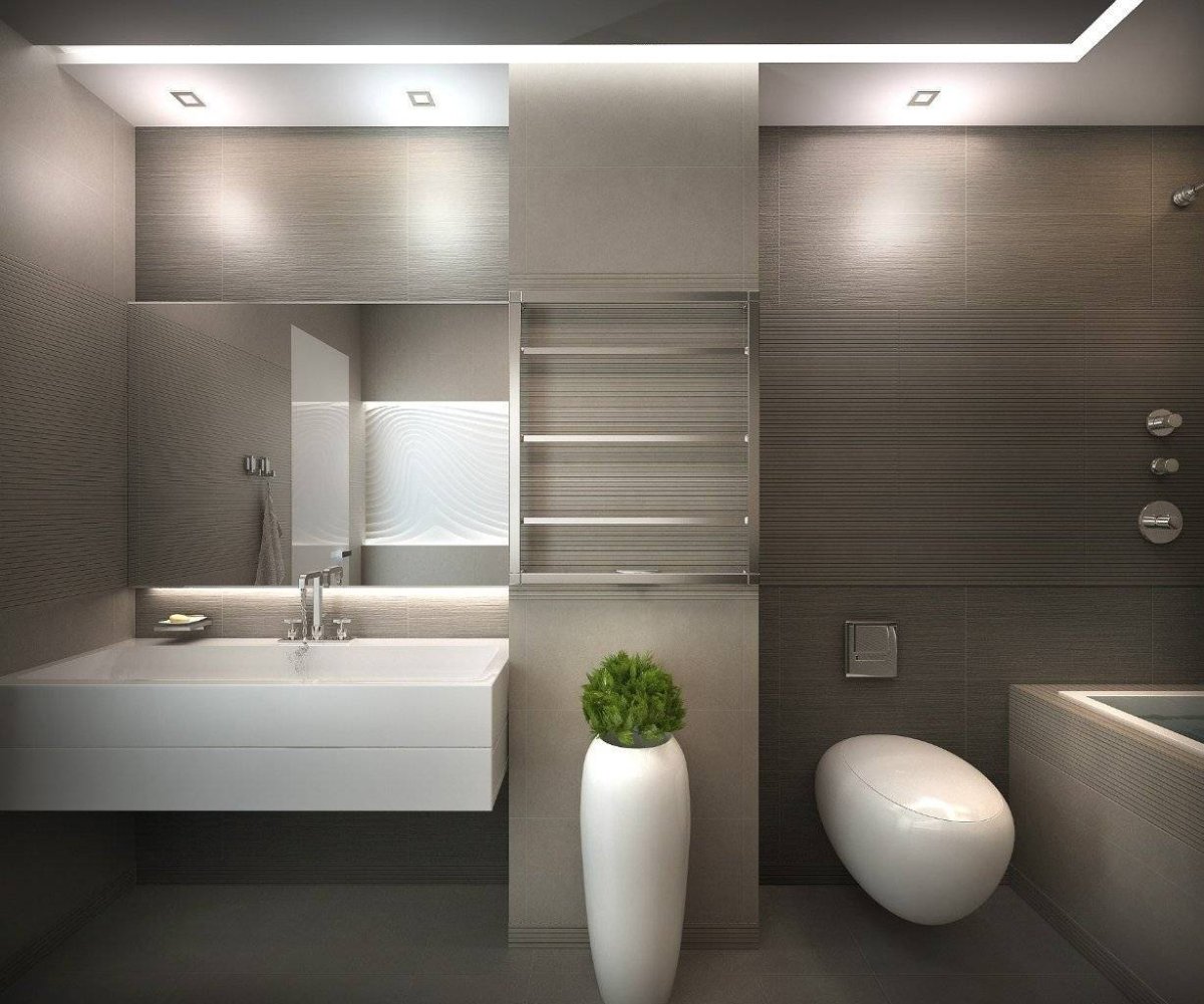 Санузел в современном стиле