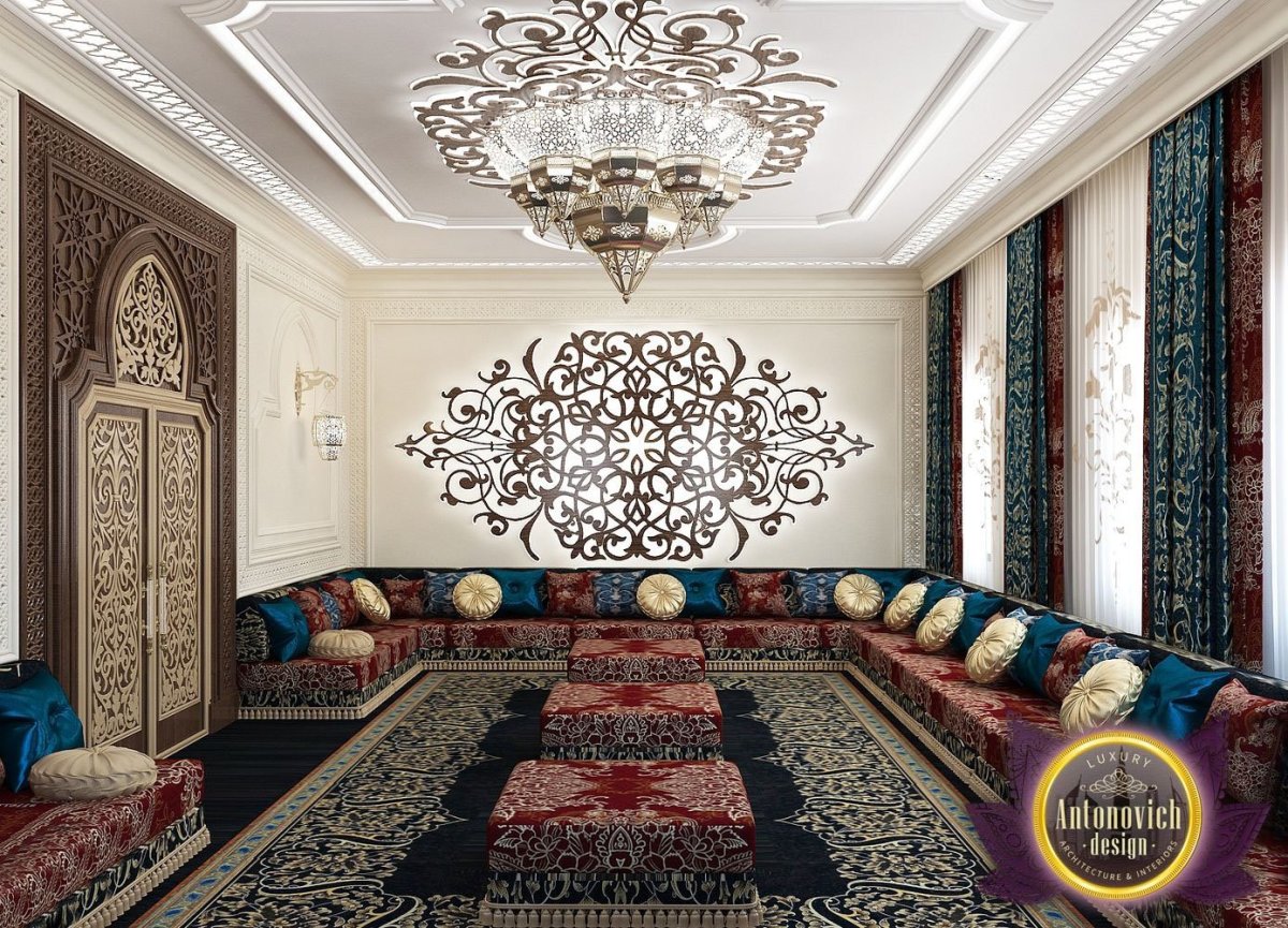Antonovich Design гостиная в арабском стиле