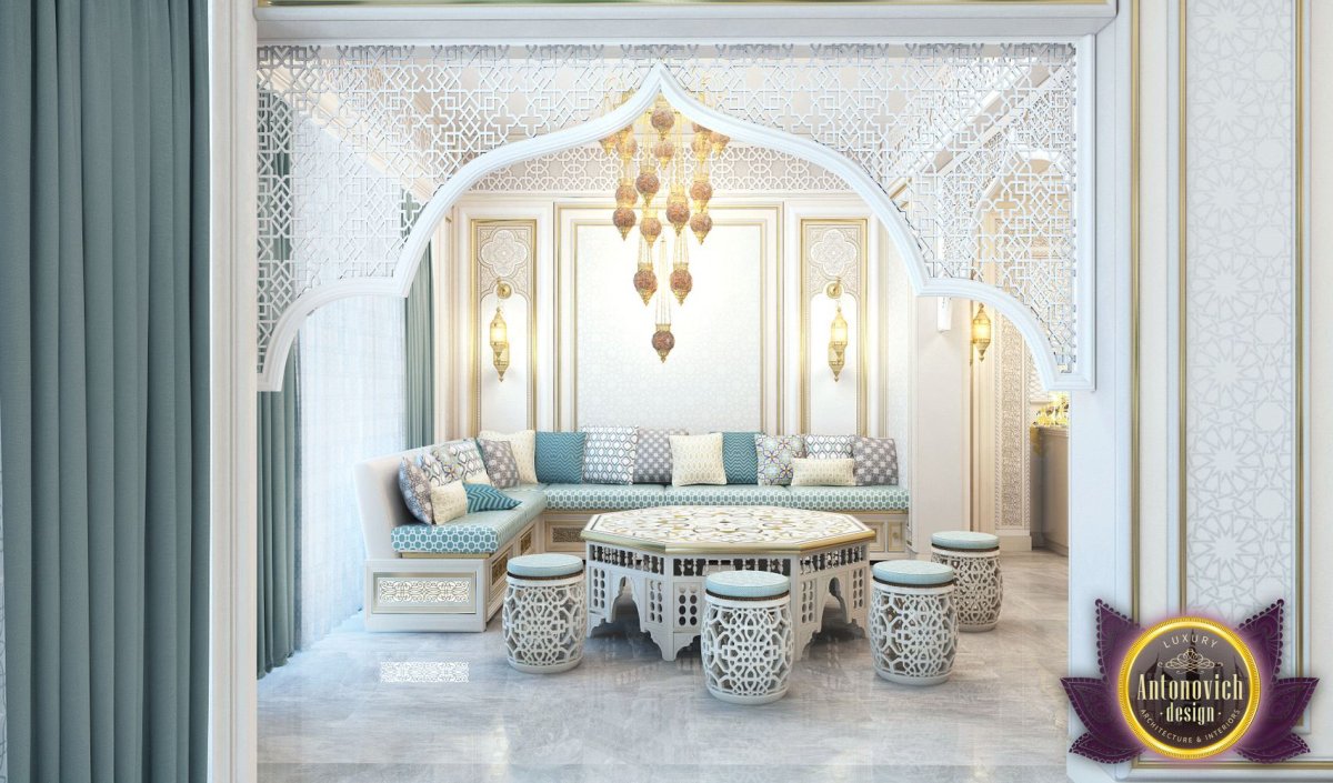 Antonovich Design гостиная в арабском стиле