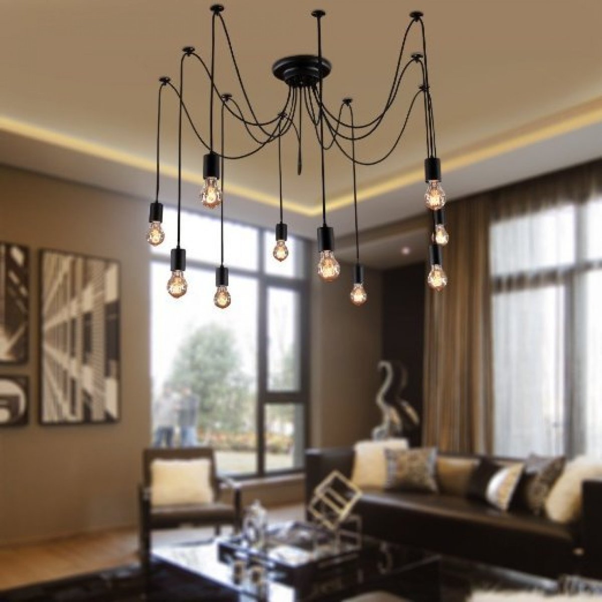Люстра Edison Chandelier
