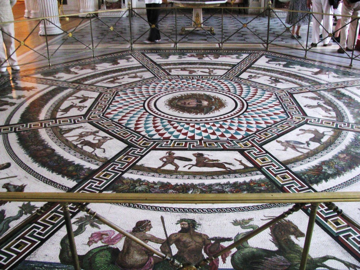 Мозаичные (террацевые) полы