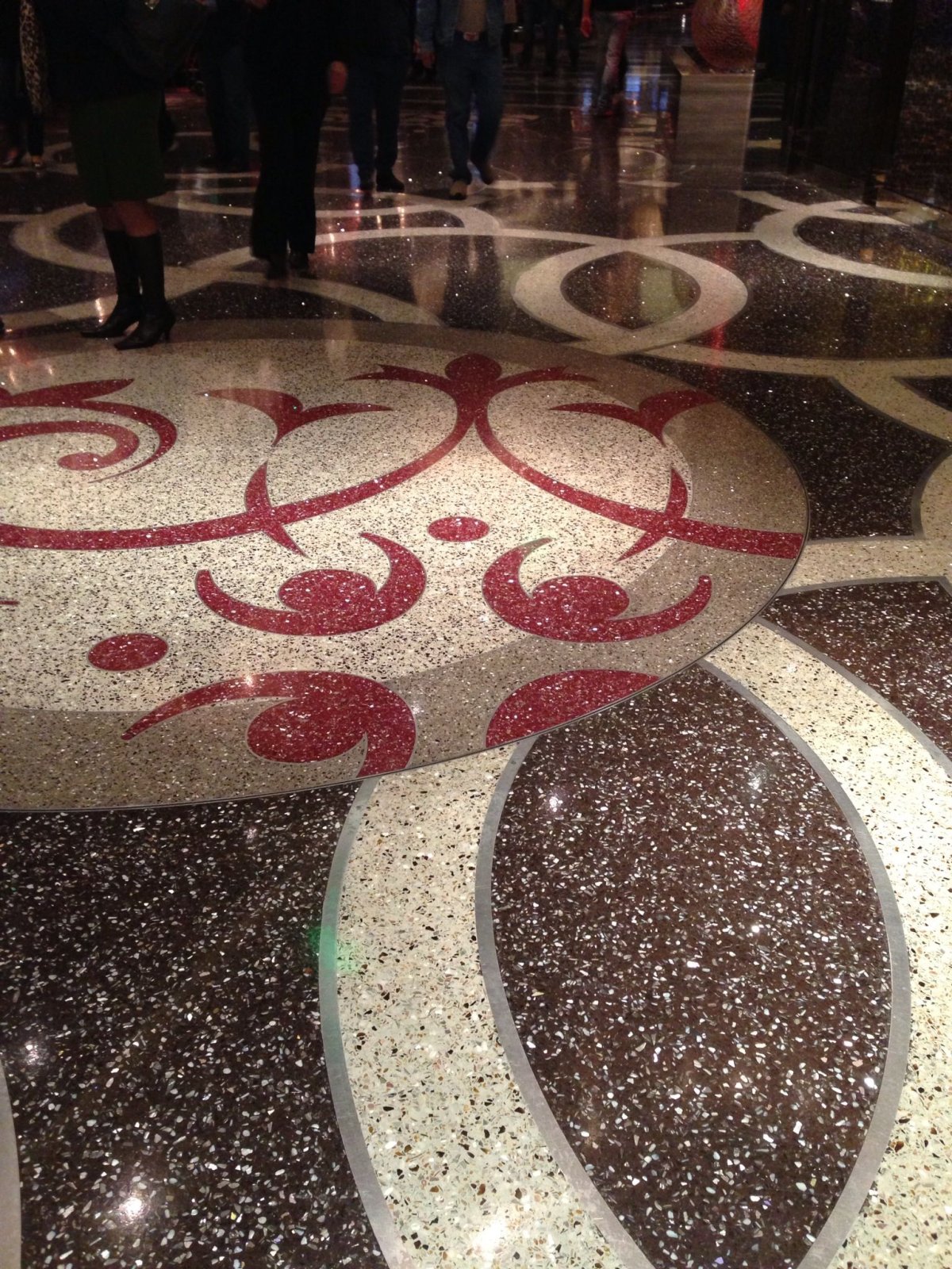 Мозаичные полы терраццо