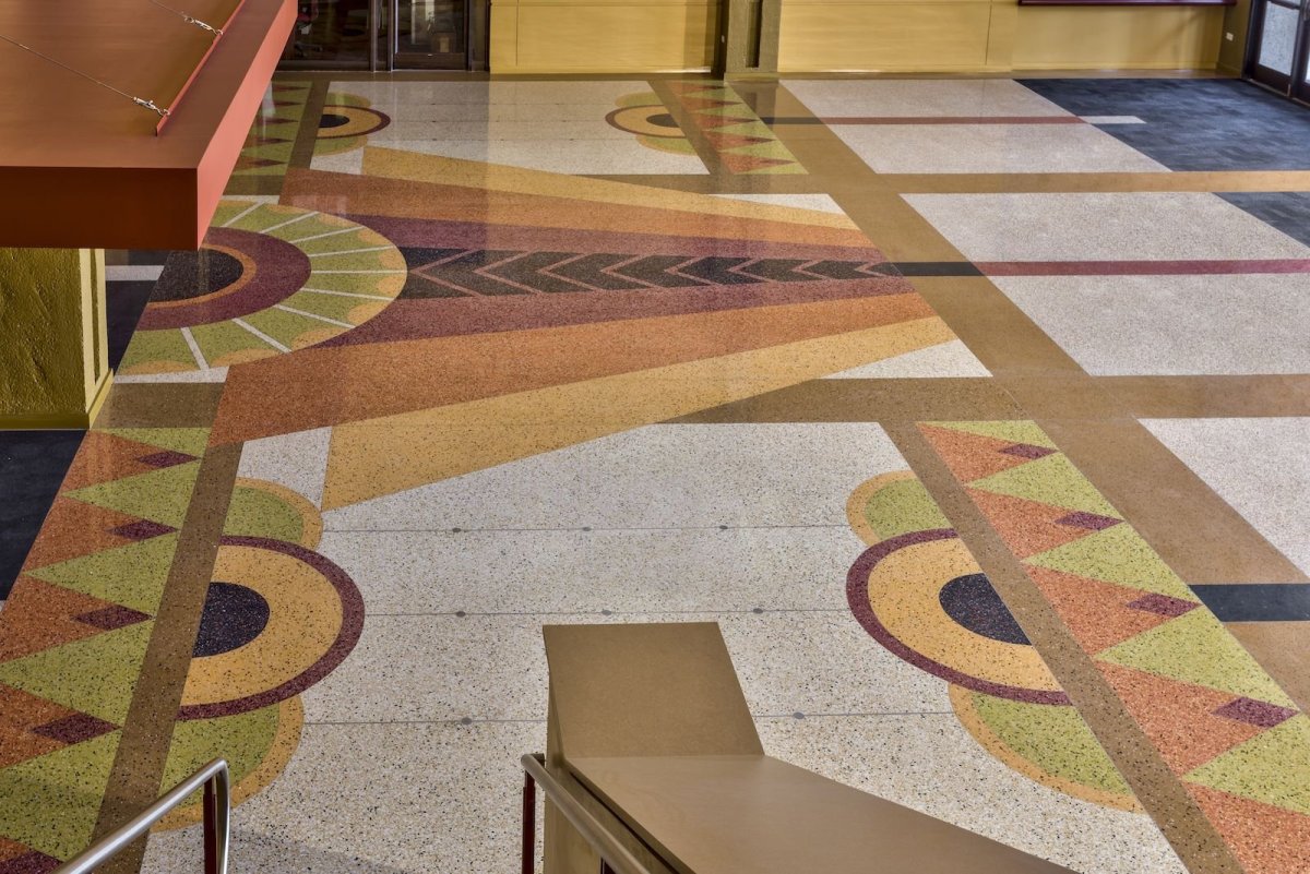 Арт винил терраццо