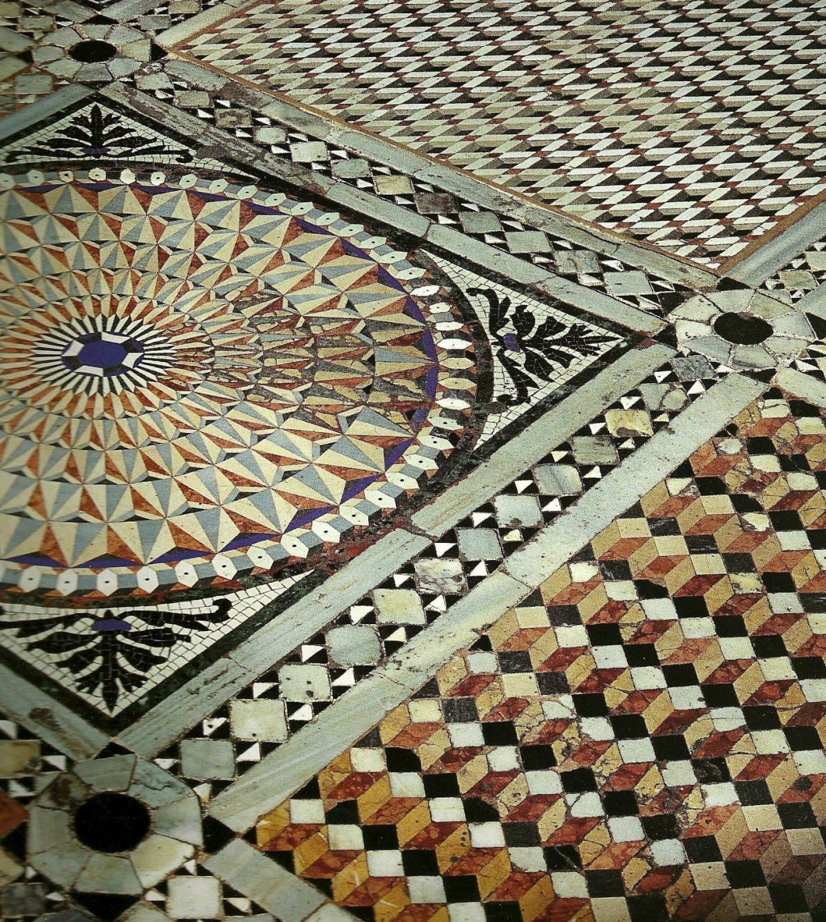 Мозаичный полы собора Святого марка, Венеция