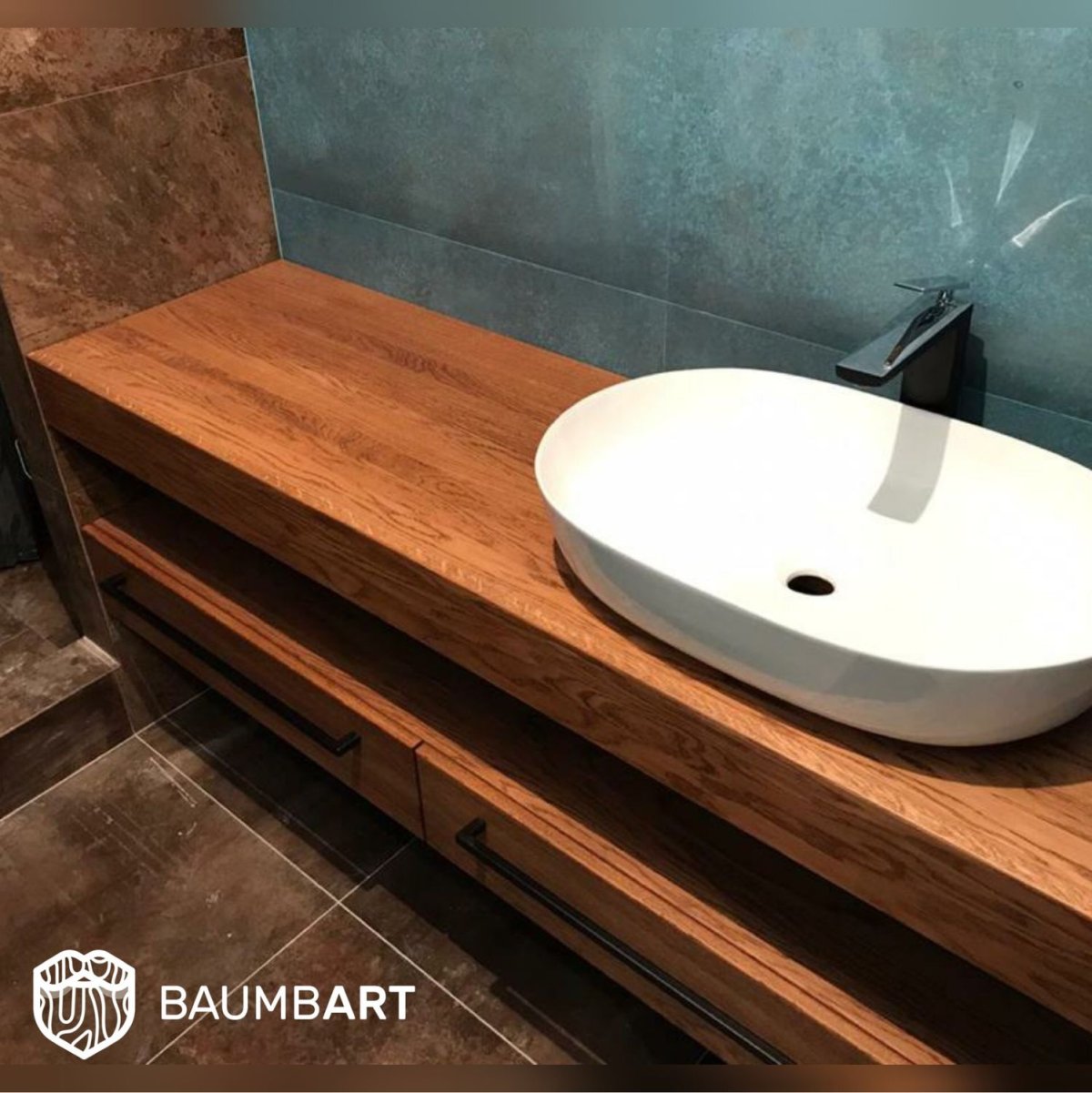 Тумба под накладную раковину в ванную