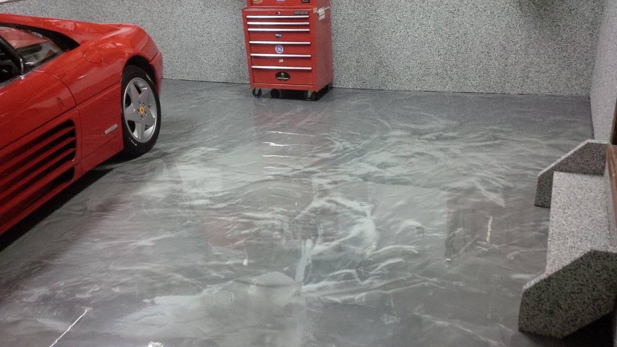 Эпоксидное покрытие для гаражного пола Garage Floor coating