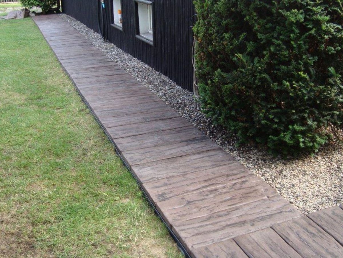 Гравийная отмостка