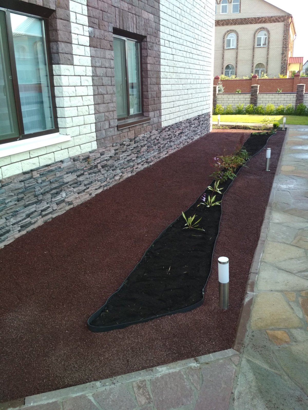 Мягкая отмостка