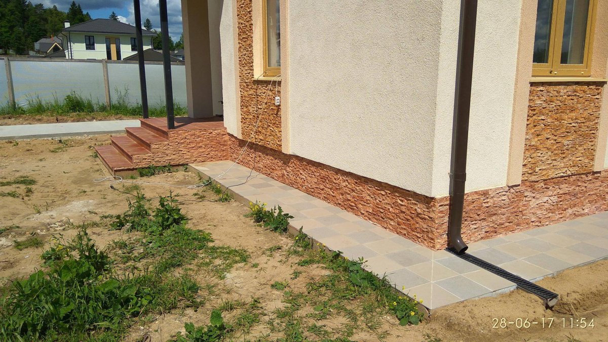 Керамогранит на отмостку