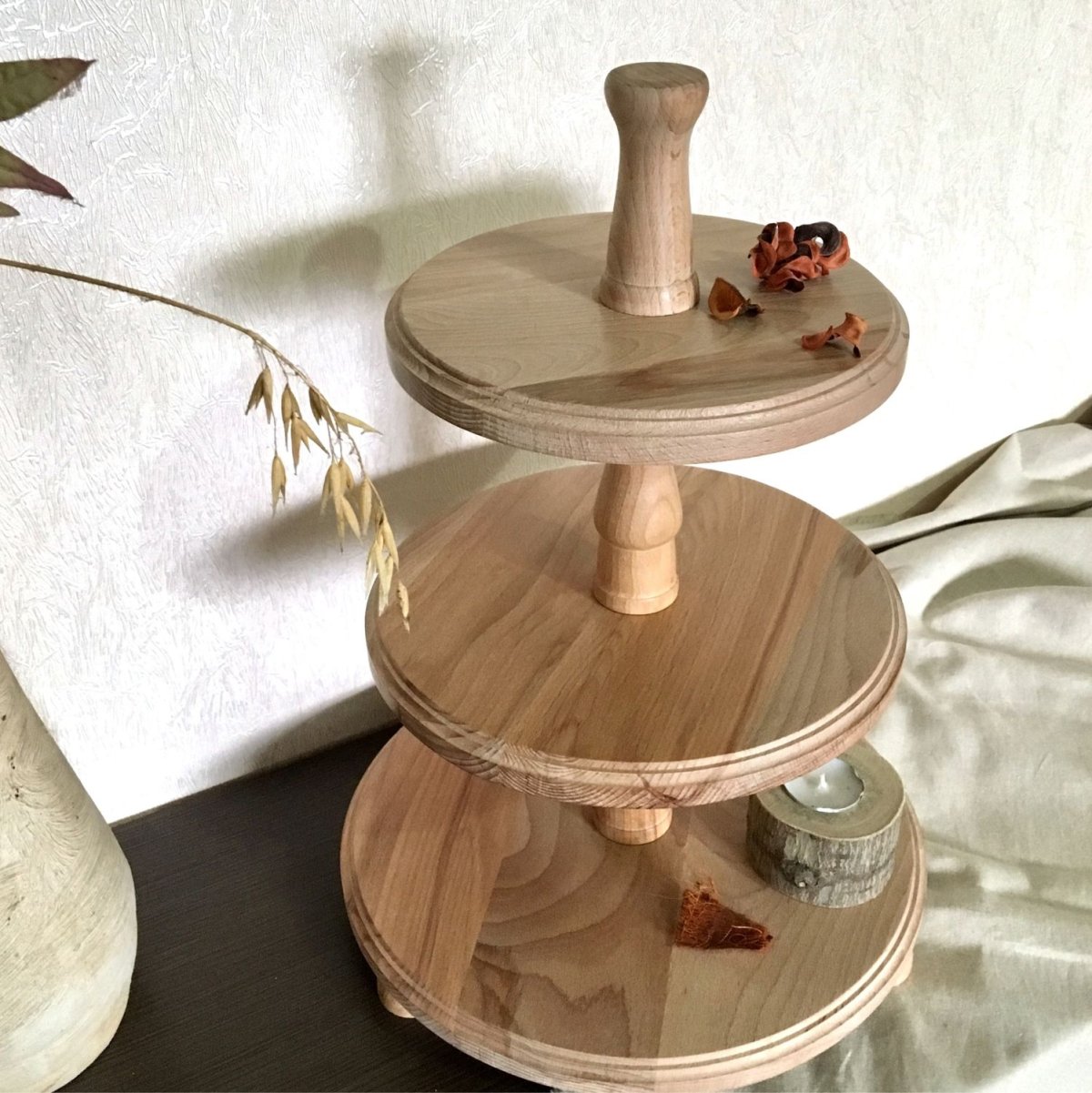 Этажерка деревянная