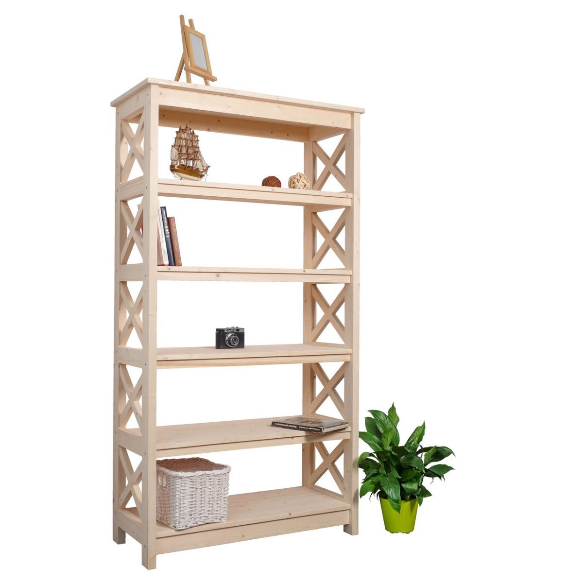 Этажерка Mebelson куб 3 3 полки материал металл 1164 мм х 400 мм х 400 мм