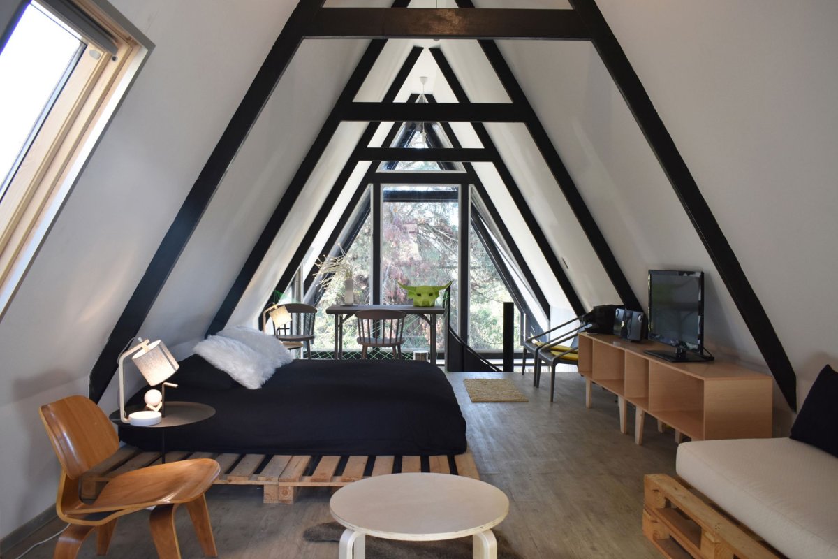 А фрейм 2 этажа