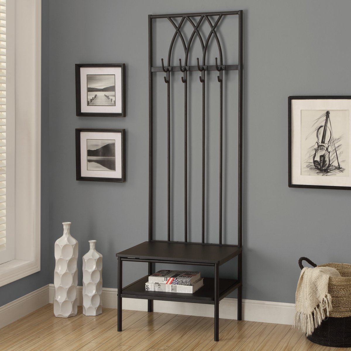 Прихожая из металла