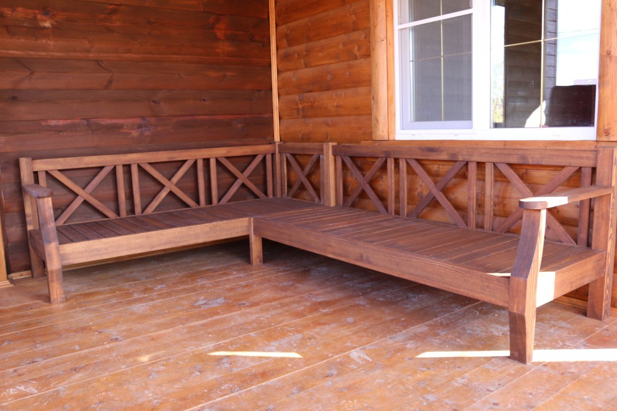 Скамья на террасу