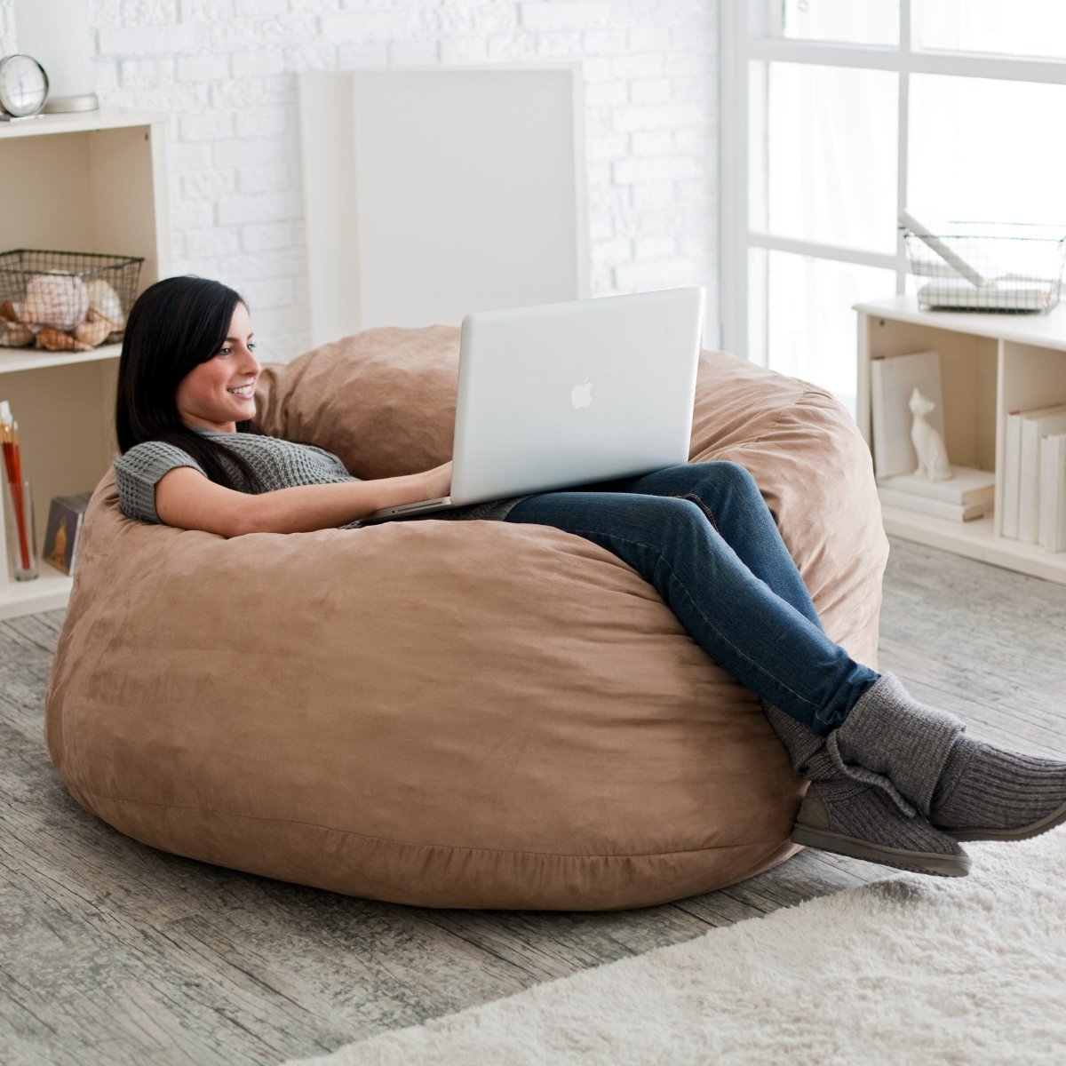 Кресло мешок в интерьере