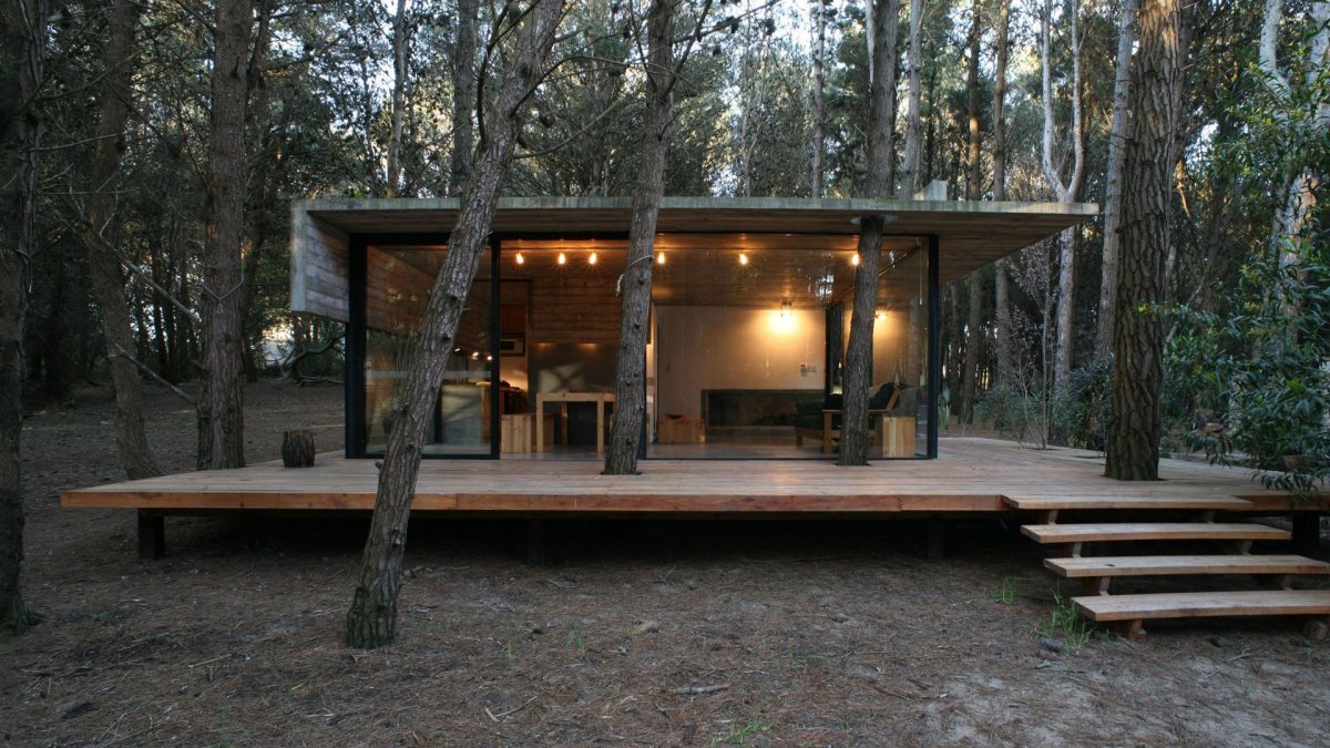 Гостевые домики в лесу