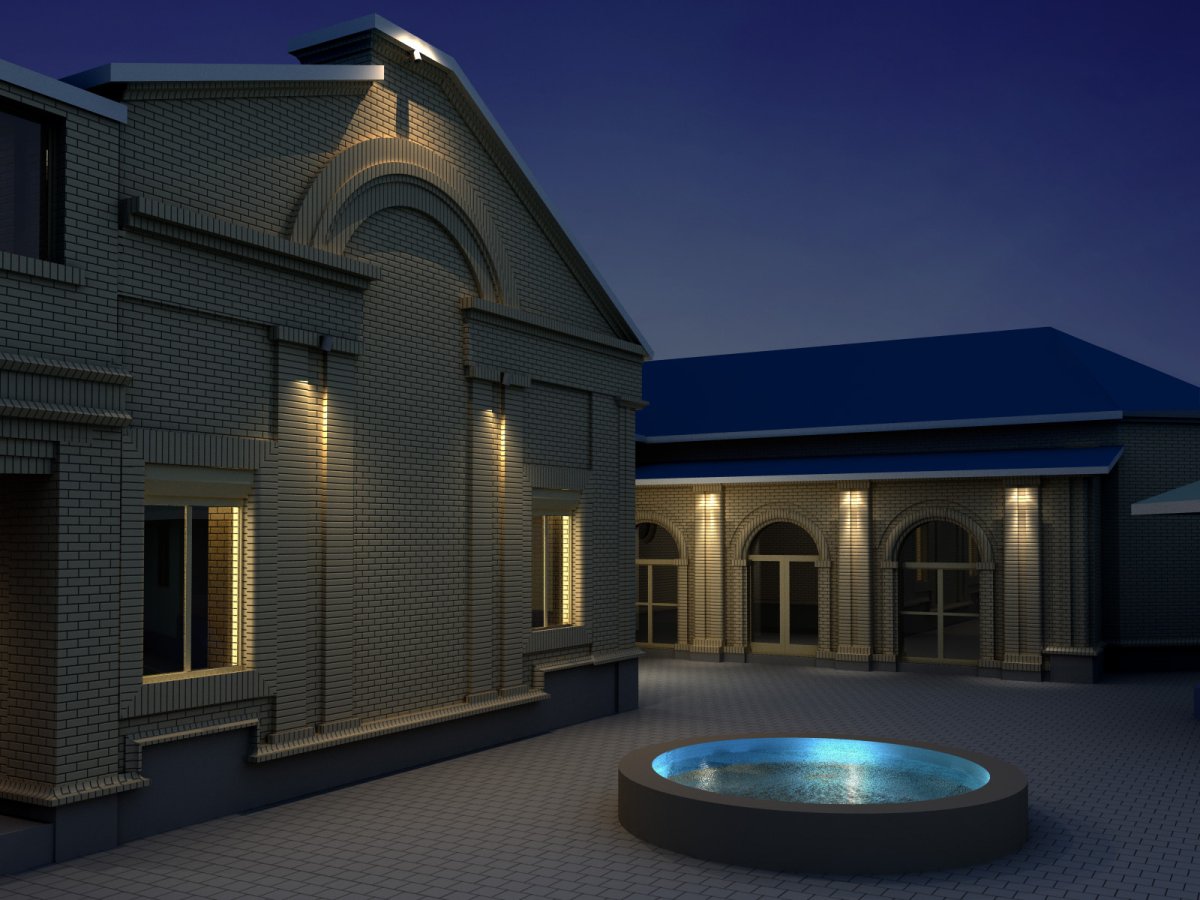 Фасадные светильники