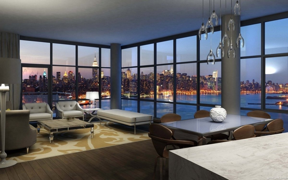 Скай Ривер панорамные окна