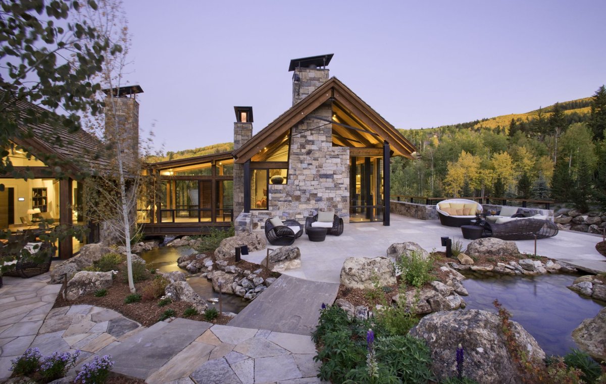 Стиль сада Шале