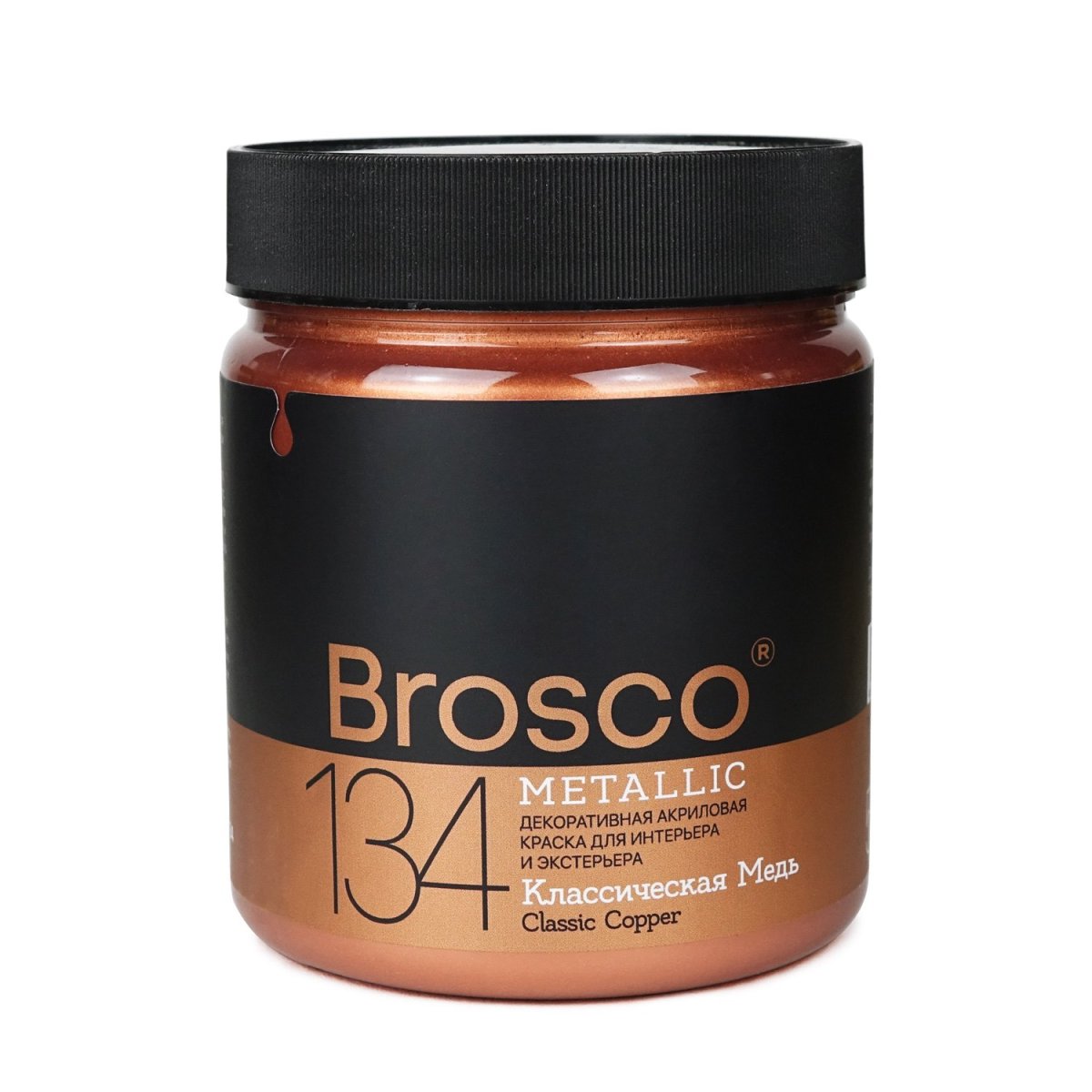 Краска декоративная акриловая золото Ацтек