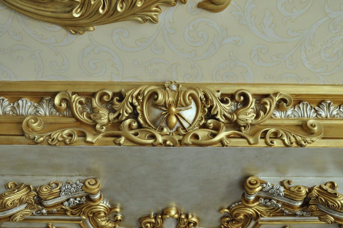 Декор патина золото