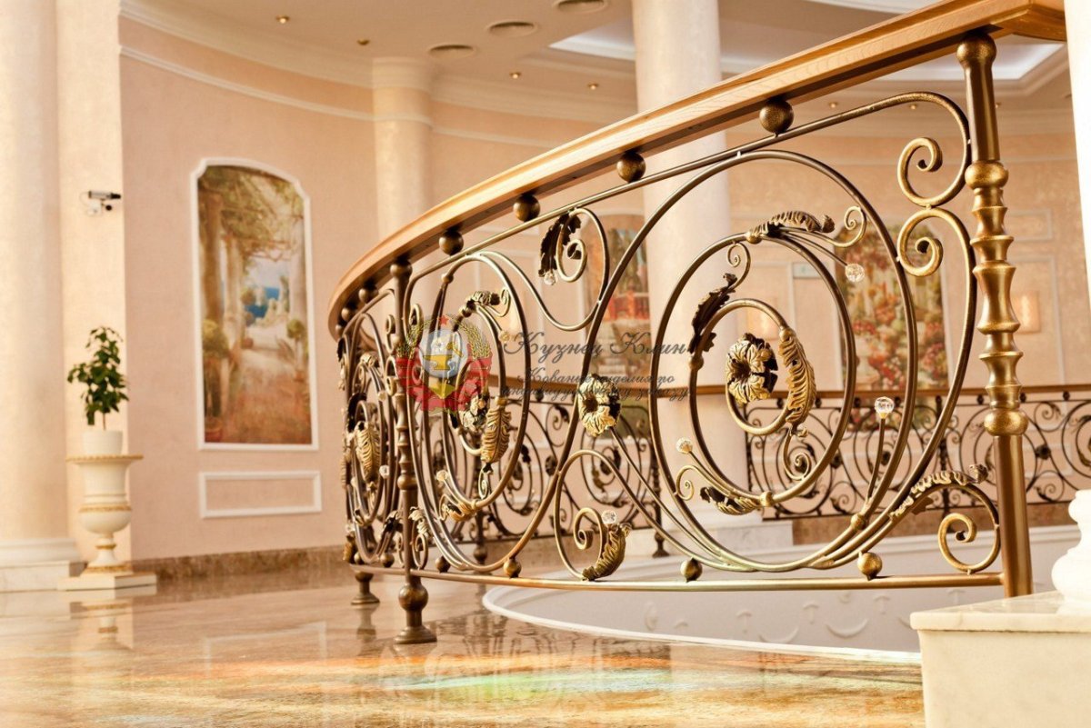 Эксклюзивное кованое ограждение