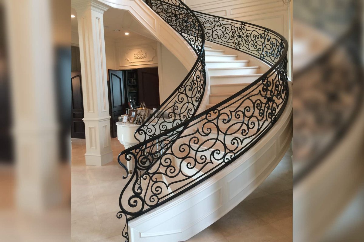 Перила в Восточном стиле