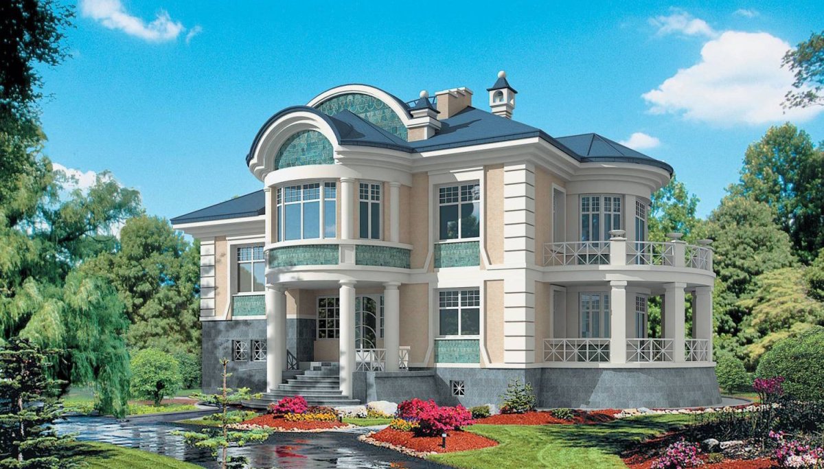 Двухэтажный особняк