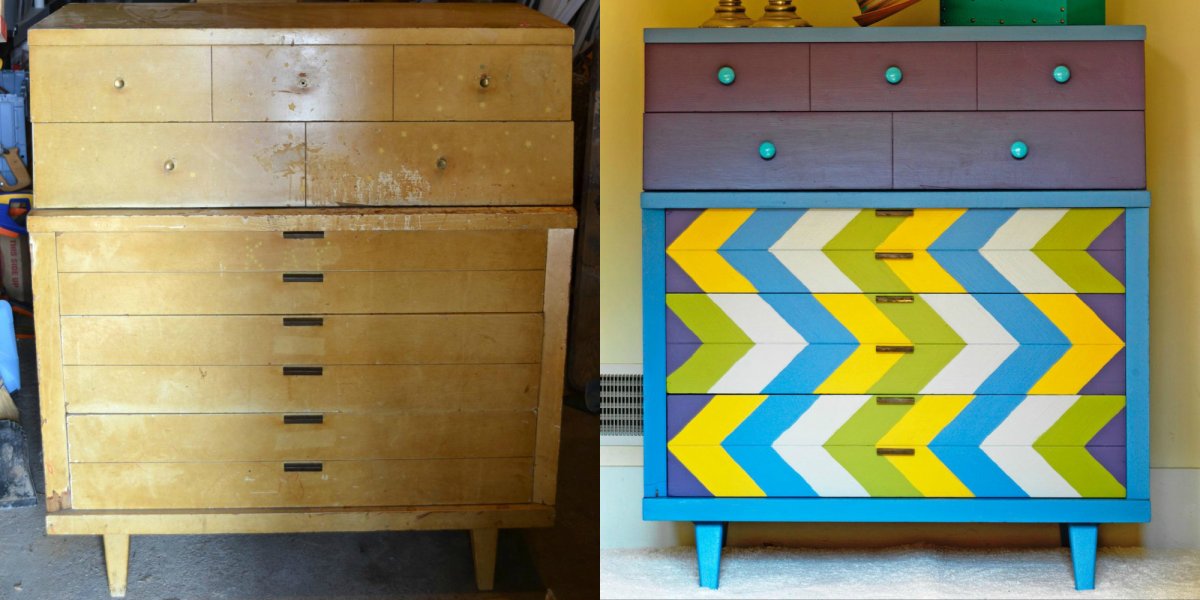 Новая жизнь старой мебел