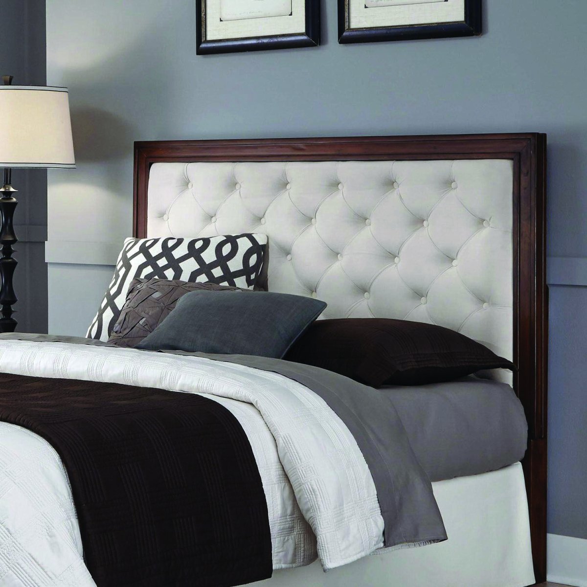 Кровать Elliot Shelter Upholstered Headboard