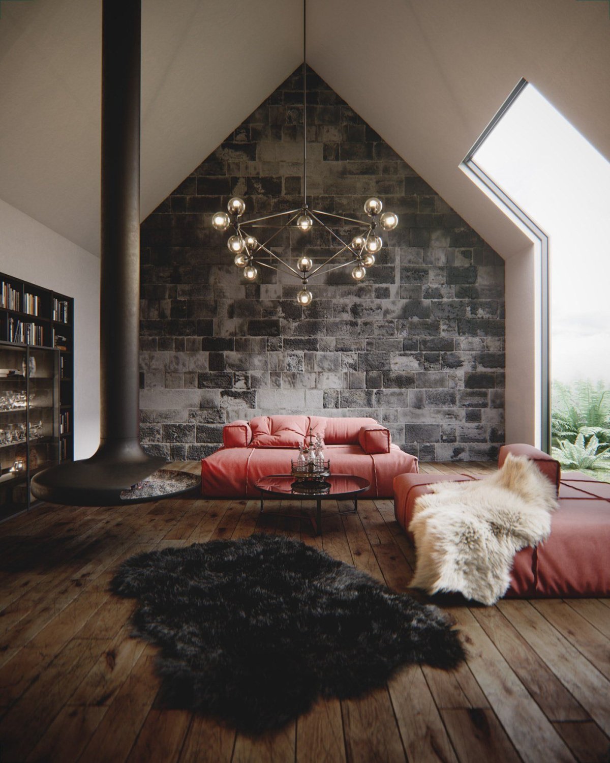 Картинка с наступающим лофт