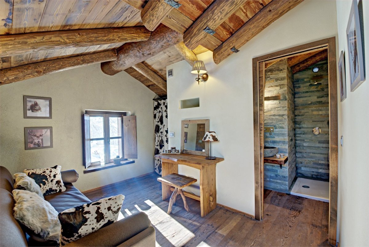 Отделка в стиле Шале