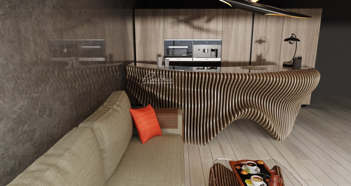 Барная стойка Параметрическая