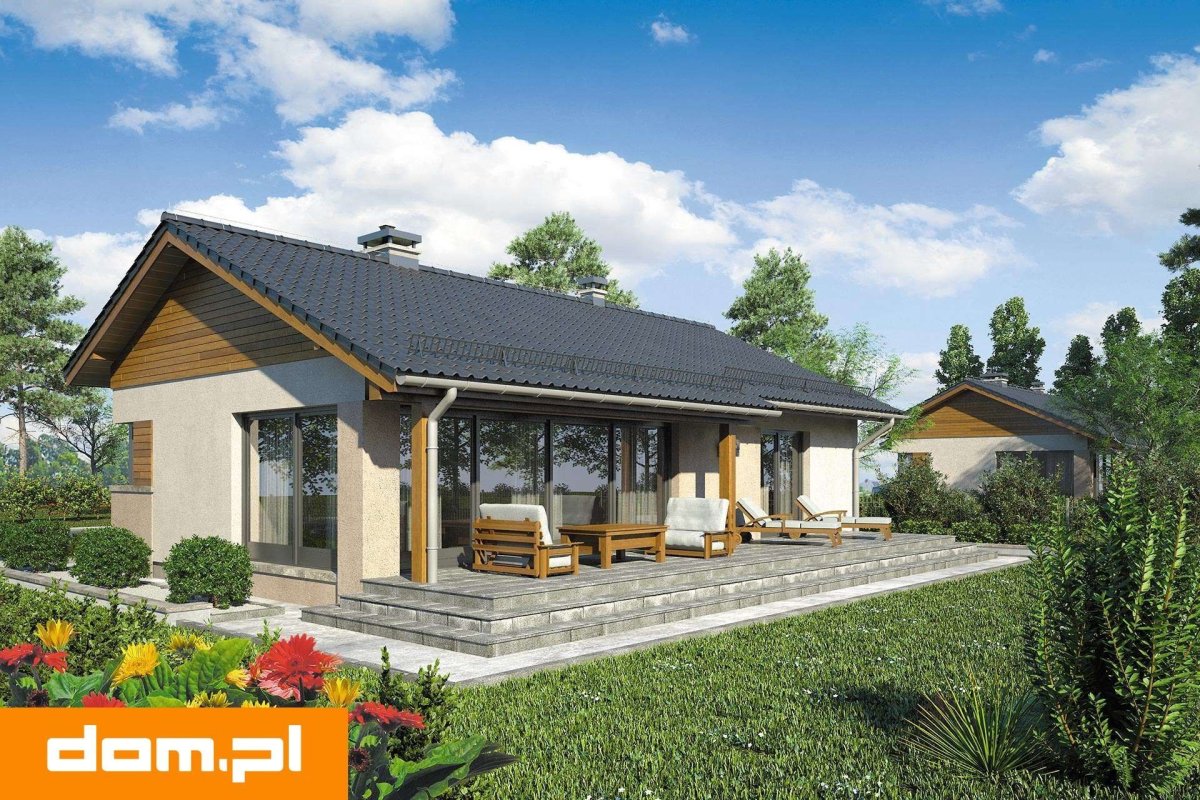 Дом с мансардой и террасой 120кв