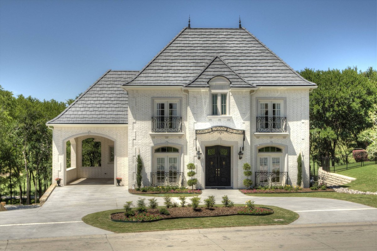 Коттедж во французском стиле