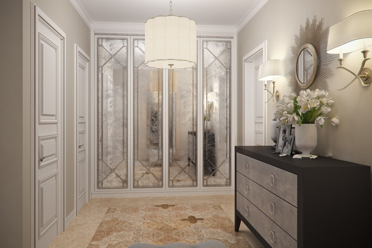 Шкаф Неоклассика белый