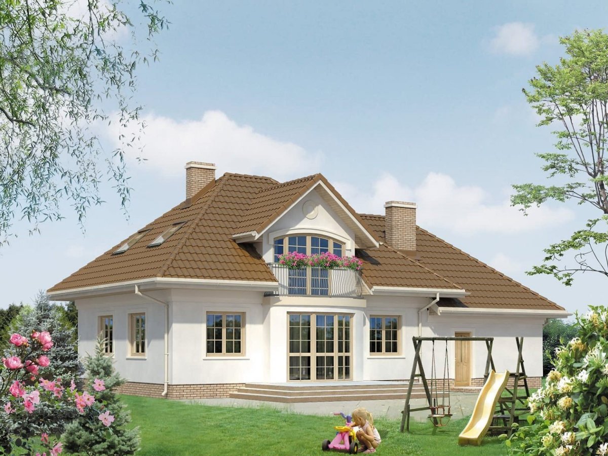 Одноэтажные дома с мансардой