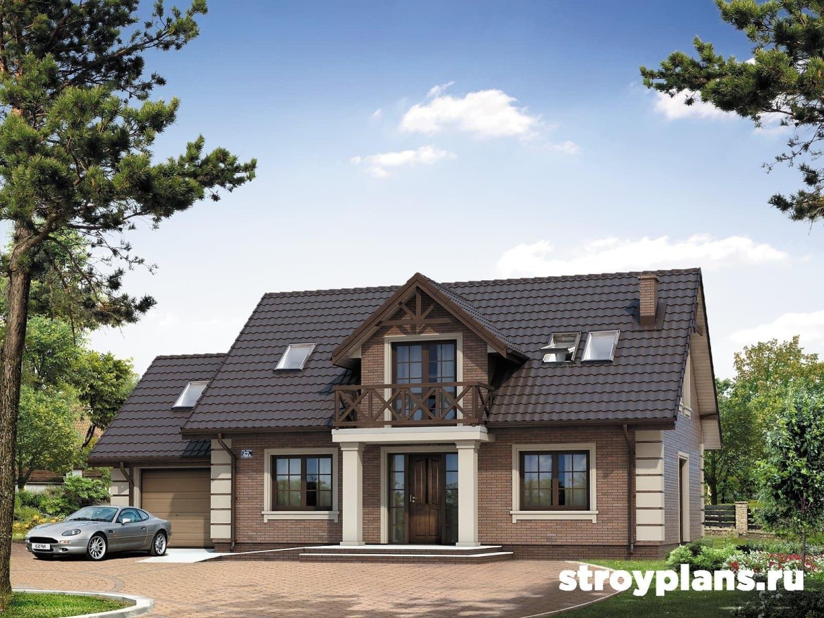 Одноетожи дом с Мансаром