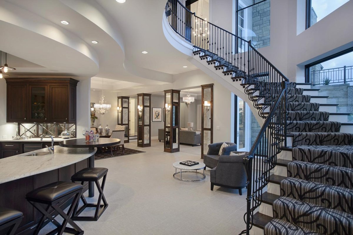 Дом в Америке внутри