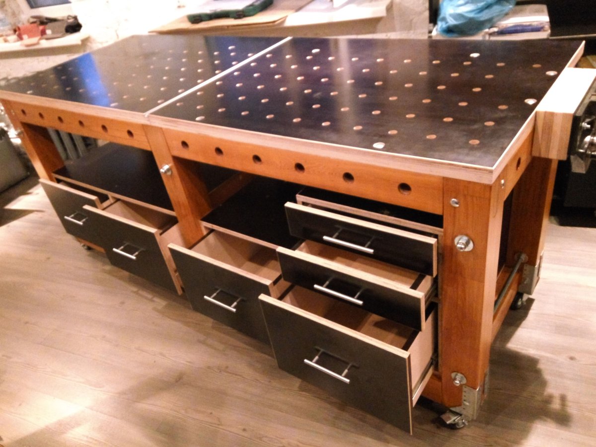 Универсальный верстак "три в одном"