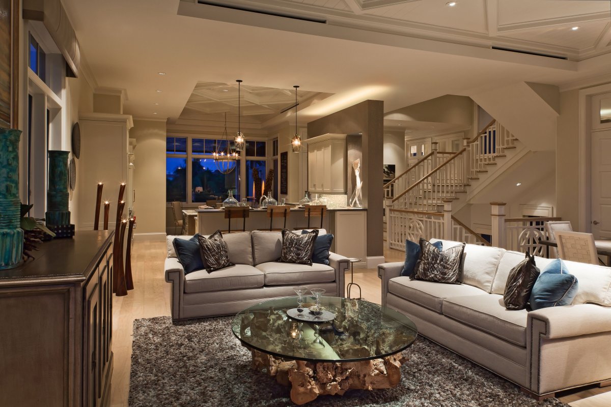 Интерьер коттеджа в американском стиле