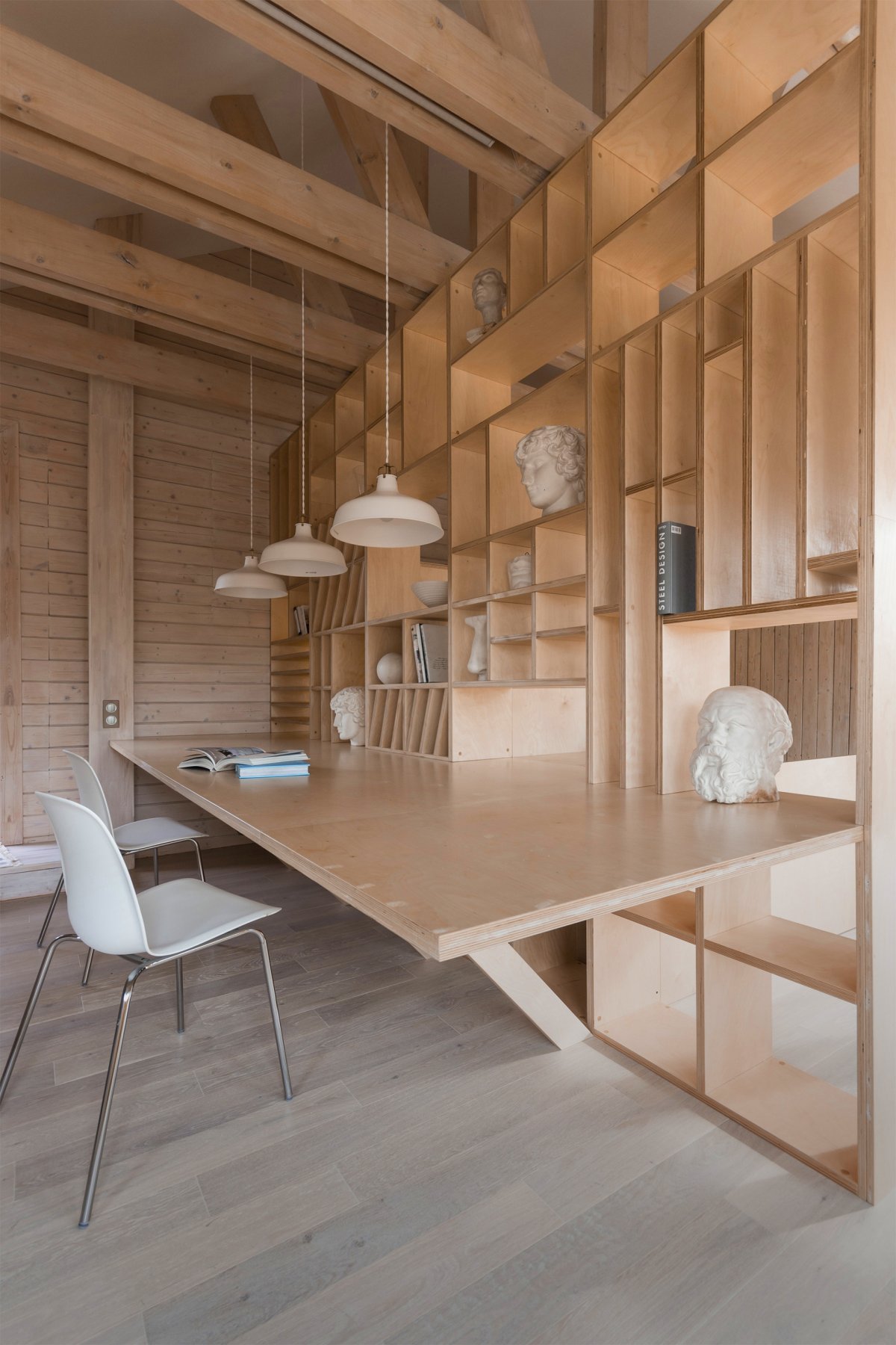 Мебель из фанеры в интерьере