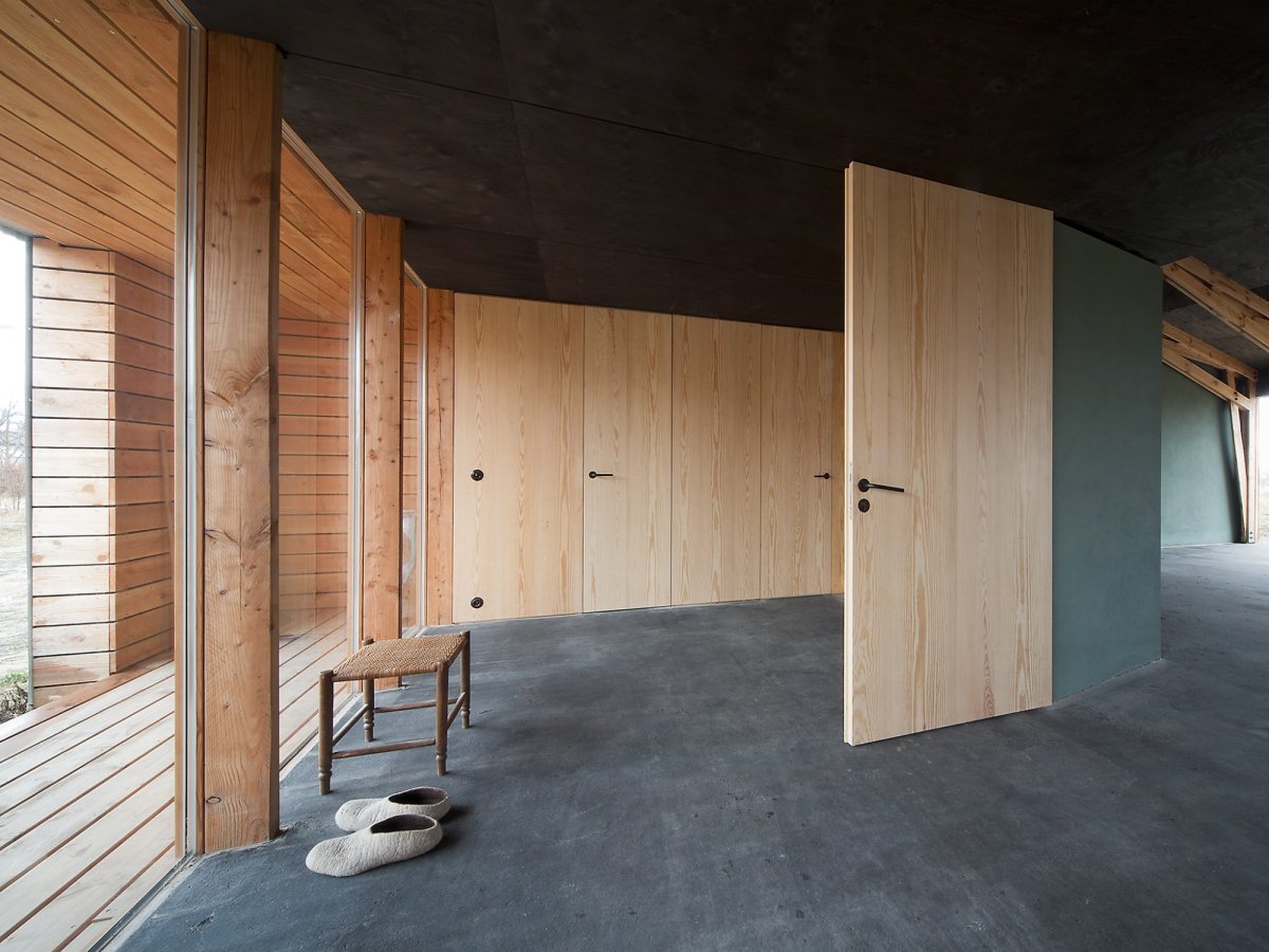 Тонированная фанера для стен