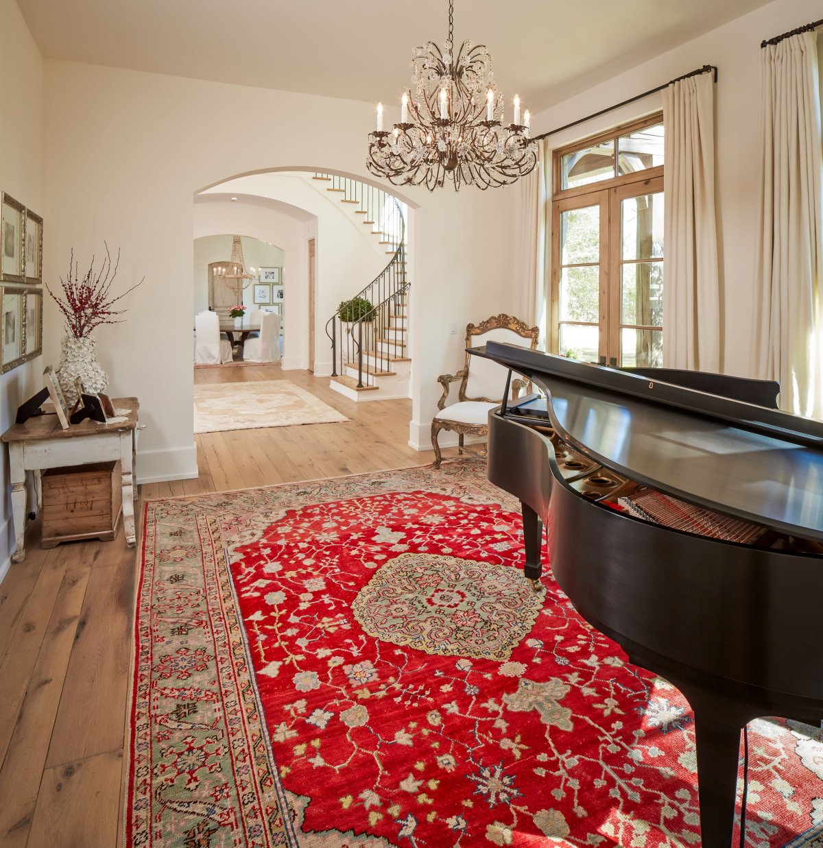 Дом в Америке внутри